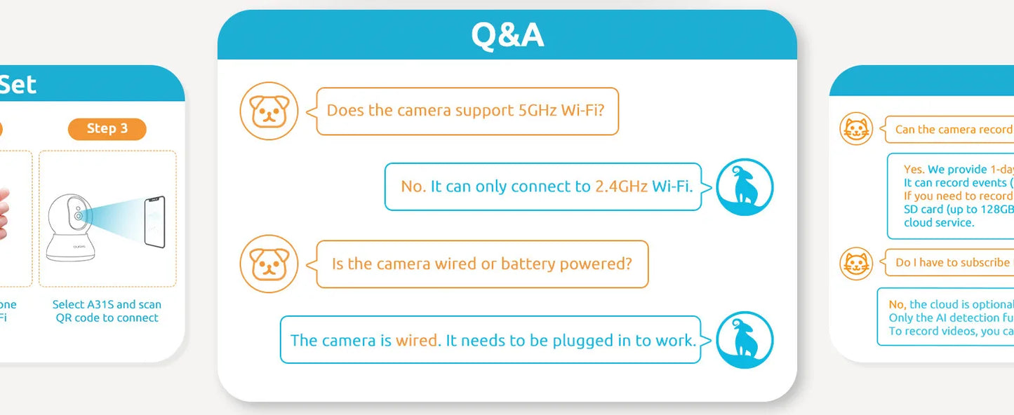 Blurams 2K Indoor Cams (2-Pack) – Smart Home Monitoring with One-Touch Calling