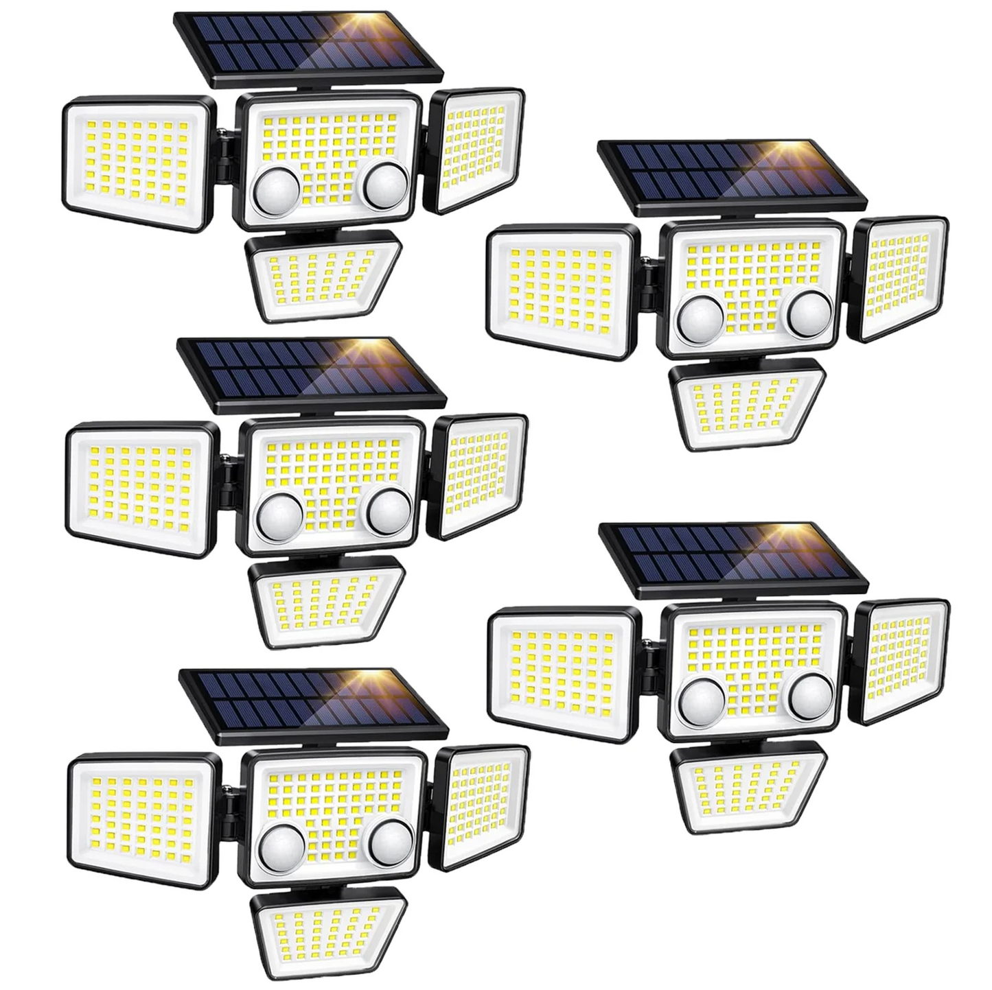 Solar Motion Sensor Lights – 3000LM Ultra-Bright Floodlights for Backyard, Patio & Yard Security