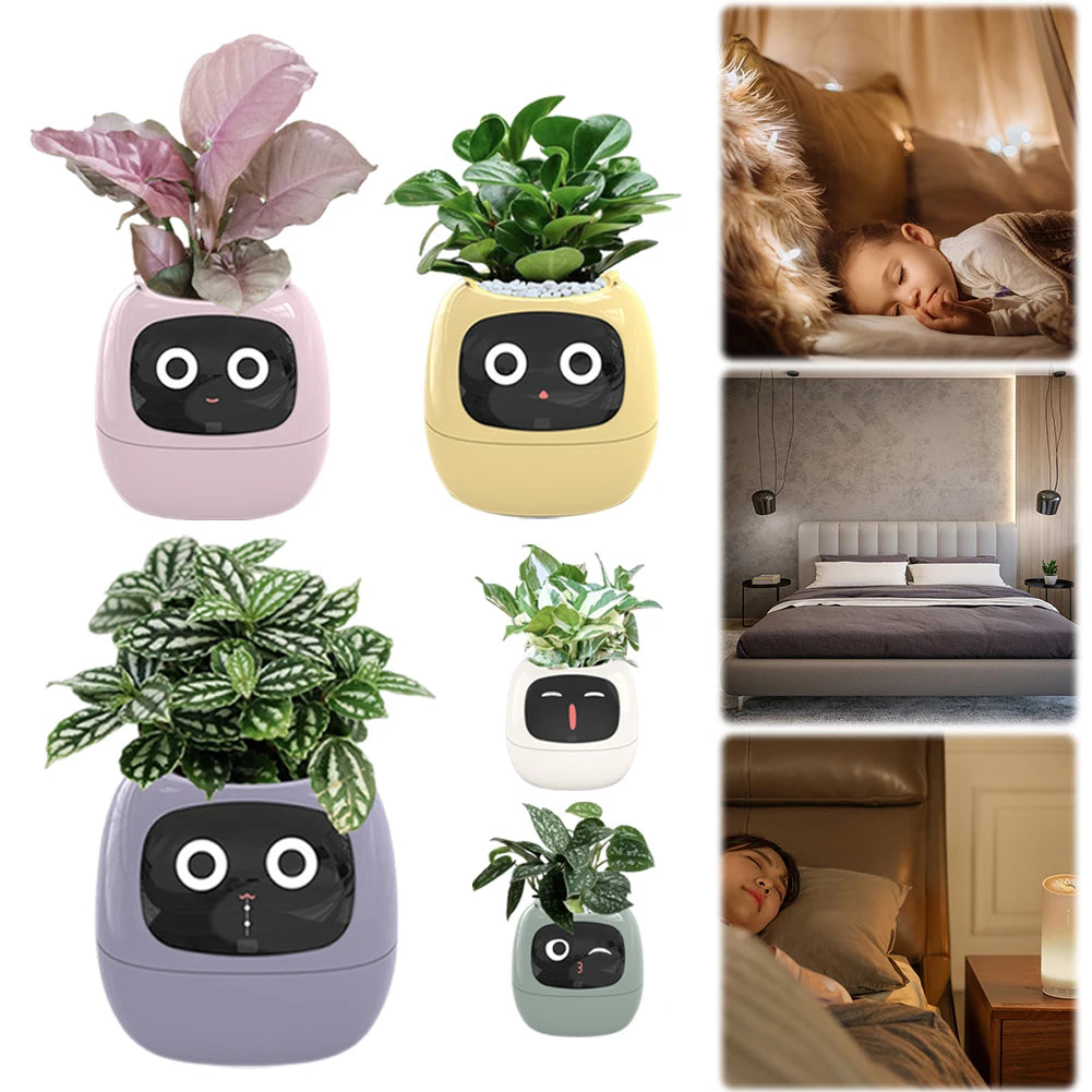 Smart Plant Pot – AI-Driven Interactive Planter with 7 Sensors & App Control