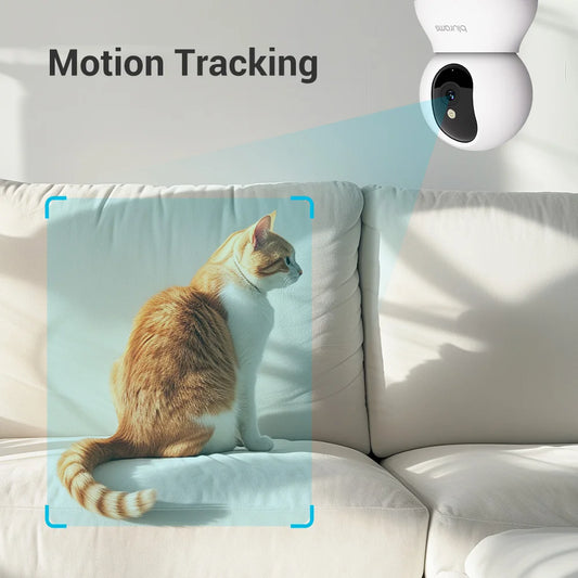 Blurams 2K Indoor Cams (2-Pack) – Smart Home Monitoring with One-Touch Calling