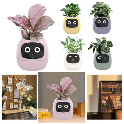 Smart Plant Pot – AI-Driven Interactive Planter with 7 Sensors & App Control