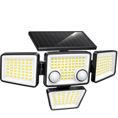 Solar Motion Sensor Lights – 3000LM Ultra-Bright Floodlights for Backyard, Patio & Yard Security