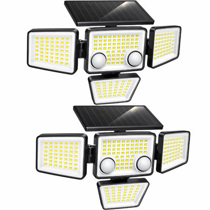 Solar Motion Sensor Lights – 3000LM Ultra-Bright Floodlights for Backyard, Patio & Yard Security