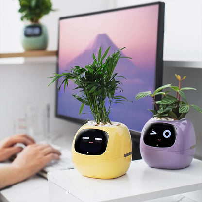 Smart Plant Pot – AI-Driven Interactive Planter with 7 Sensors & App Control