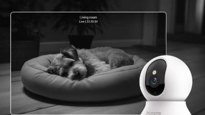 Blurams 2K Indoor Cams (2-Pack) – Smart Home Monitoring with One-Touch Calling