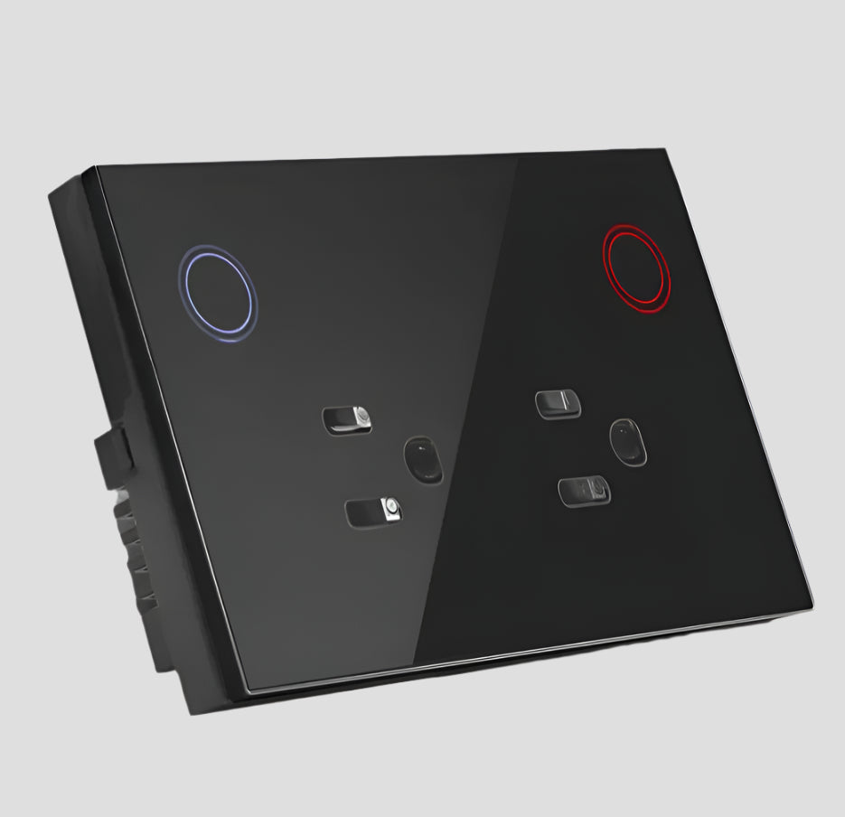 Smart Zigbee Wall Outlet – Power Monitoring, Voice Control with Alexa & Google, Tuya App Ready (US)