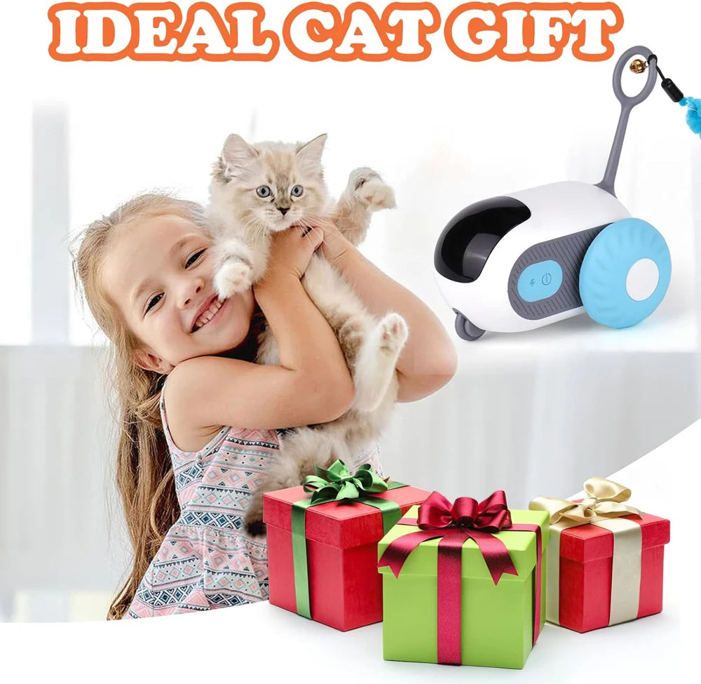 2-Mode Smart Cat Toy – Remote-Controlled Interactive Car for Cats & Dogs