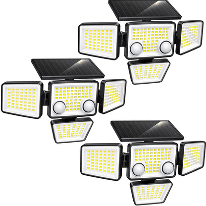 Solar Motion Sensor Lights – 3000LM Ultra-Bright Floodlights for Backyard, Patio & Yard Security