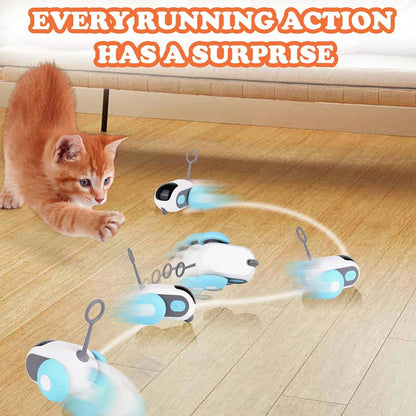 2-Mode Smart Cat Toy – Remote-Controlled Interactive Car for Cats & Dogs
